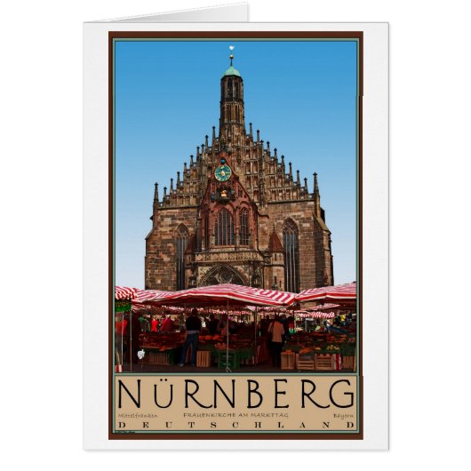 Nürnberg - Frauenkirche Cards (Front)