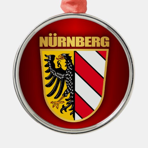 Nurnberg Nuremberg Metal Ornament