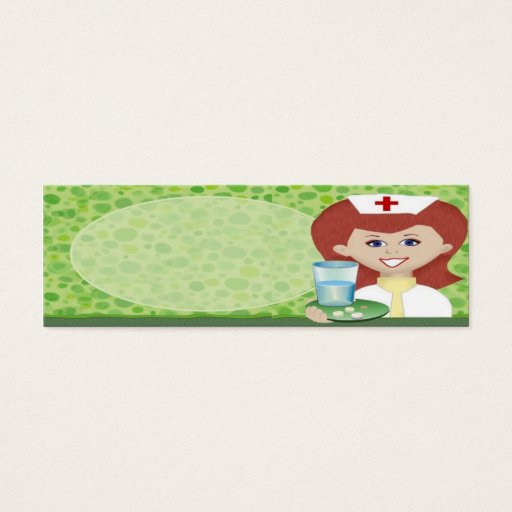 Customizable Nurse Business Card