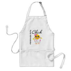 Nurse Administrator Chick v2 Adult Apron