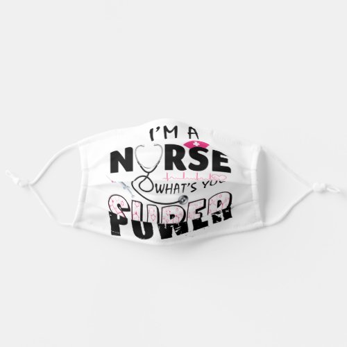 Nurse Adult Cloth Face Mask