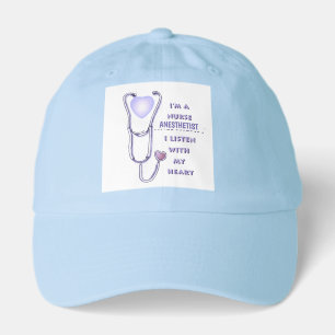 Nurse Anesthetist Heart Hat