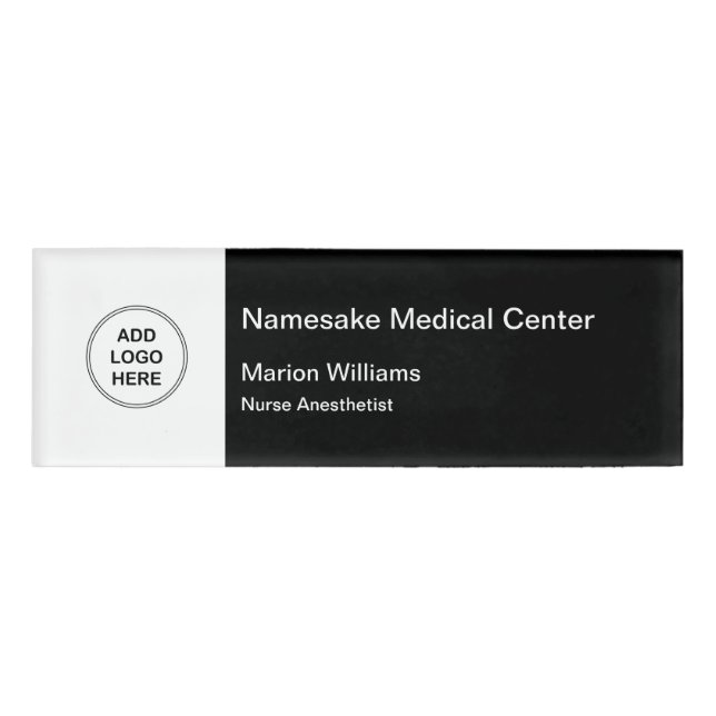 Nurse Anesthetist Name Tag (Front)