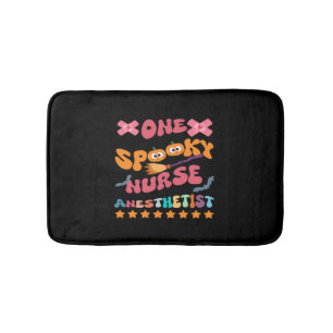 Nurse Anesthetist - One Spooky Nurse Anesthetist - Bath Mat