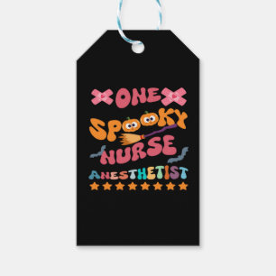 Nurse Anesthetist - One Spooky Nurse Anesthetist - Gift Tags
