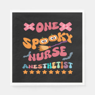 Nurse Anesthetist - One Spooky Nurse Anesthetist - Napkins