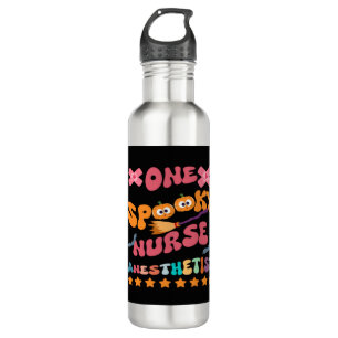 Nurse Anesthetist - One Spooky Nurse Anesthetist - Stainless Steel Water Bottle