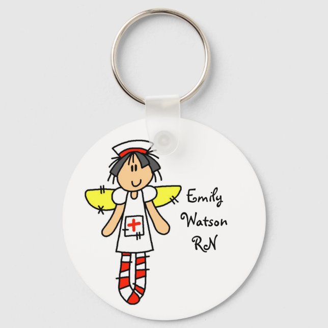 Nurse Angel Keychain (Front)