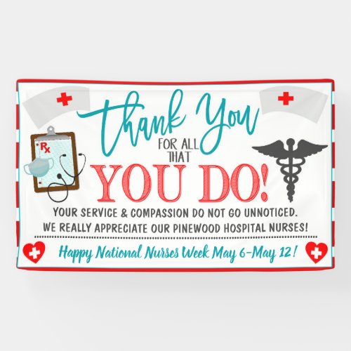 Nurse Appreciation Banner
