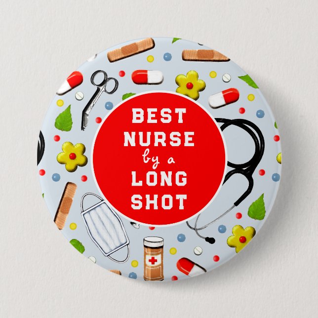 Nurse Appreciation Button (Front)