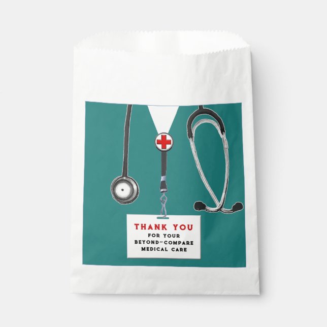 Nurse Appreciation Favor Bag (Front)