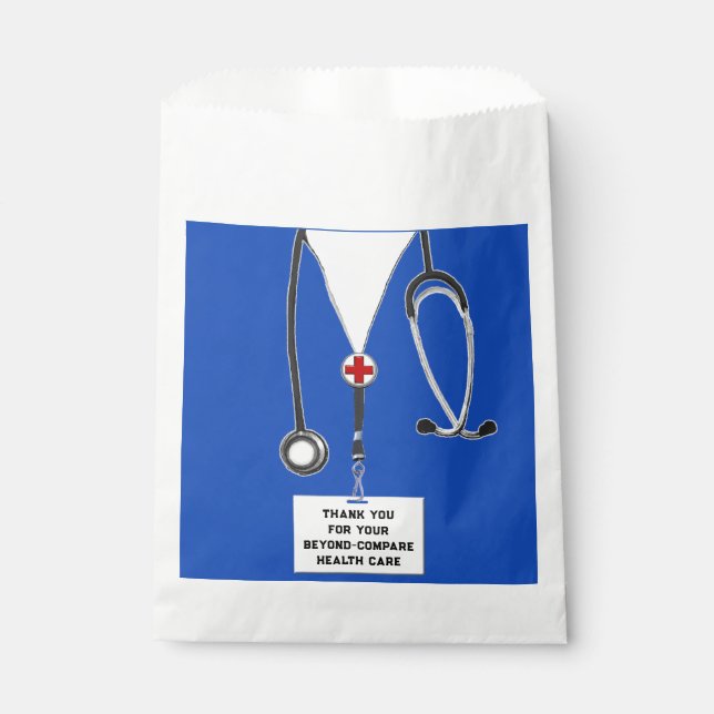 Nurse Appreciation Favor Bag (Front)