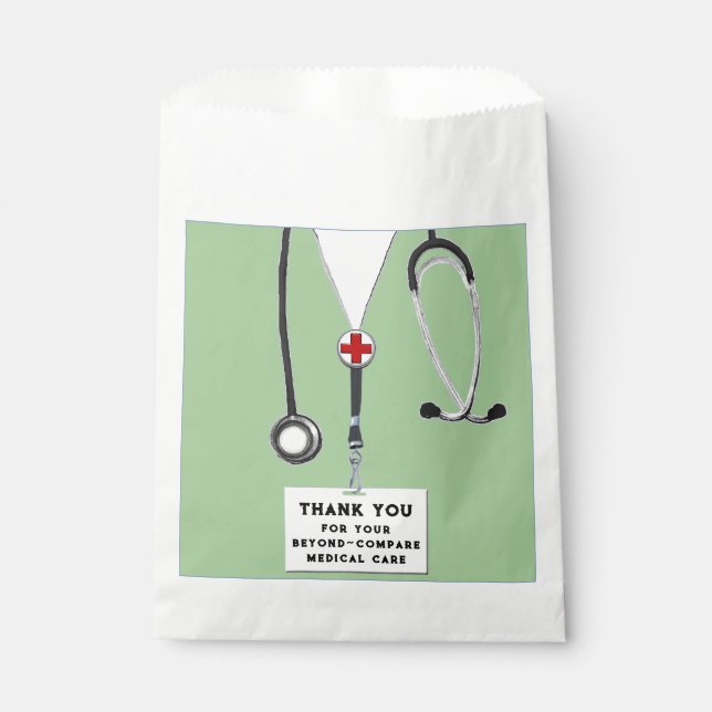 Nurse Appreciation Favor Bag (Front)