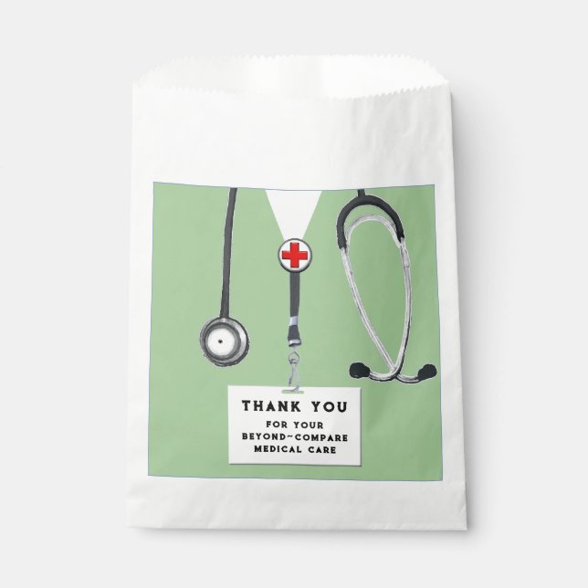 Nurse Appreciation Favor Bag (Front)