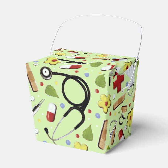 Nurse Appreciation Favor Box (Front Side)