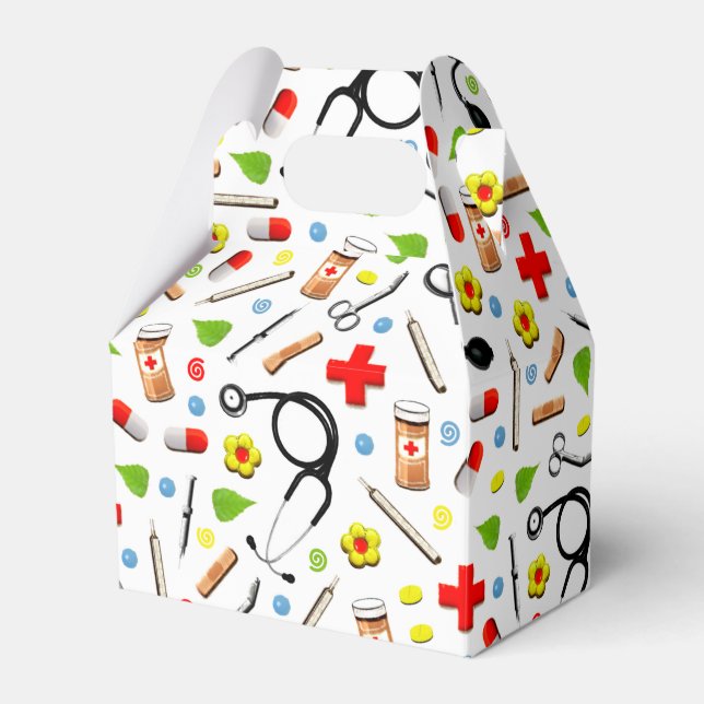 Nurse Appreciation Favor Box (Front Side)