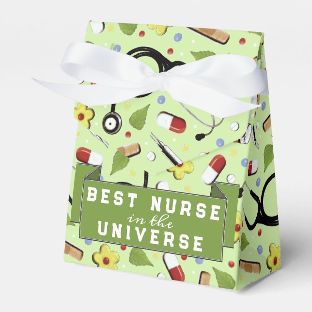 Nurse Appreciation Favor Box (Front Side)