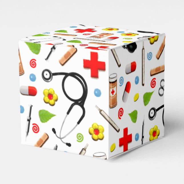 Nurse Appreciation Favor Boxes (Front Side)