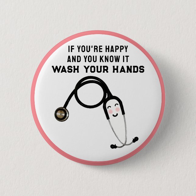 Nurse Appreciation Gift Button (Front)