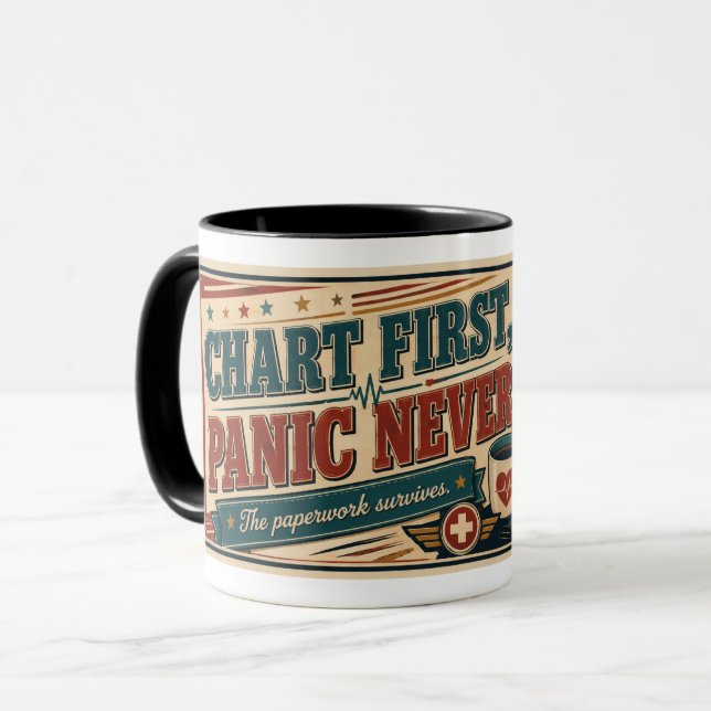Nurse Appreciation Gift for Registered Nurses Mug (Front Left)