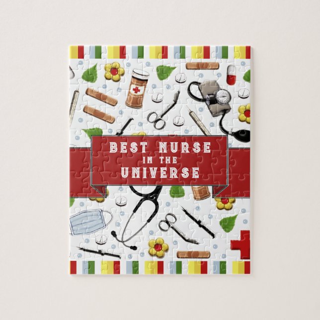 Nurse Appreciation Gift Jigsaw Puzzle (Vertical)
