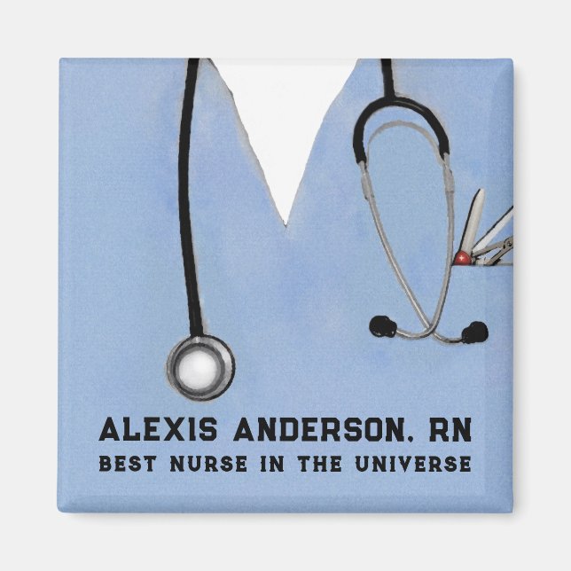 Nurse Appreciation Gift Magnet (Front)