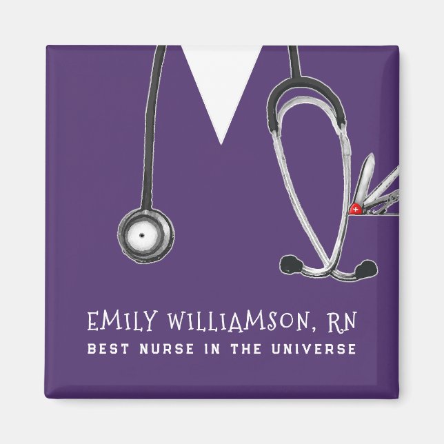 Nurse Appreciation Gifts Magnet (Front)