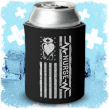 Nurse Appreciation Hero Heart Life American Flag