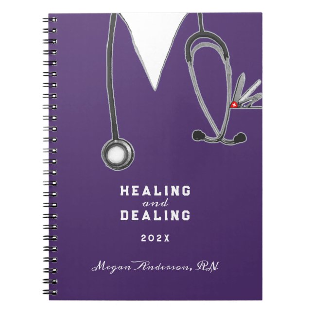 Nurse Appreciation Notebook (Front)