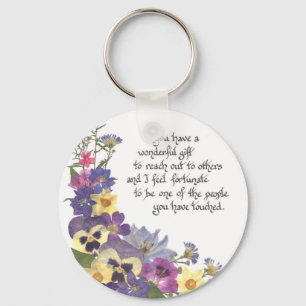 nurse appreciation or thank you keychain