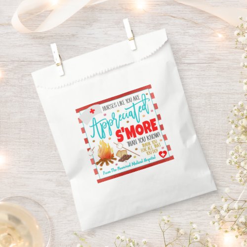 Nurse Appreciation Smore Treat Bags