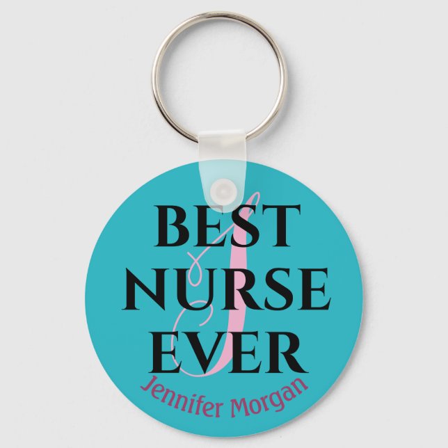 Nurse appreciation Thank you gift Keychain (Front)