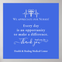 Nurse Appreciation Thank You Personalized