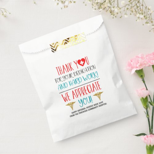 Nurse Appreciation Treat Bags