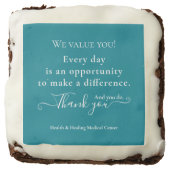 Nurse Appreciation Week Month Bulk Chocolate Brownie (Front)