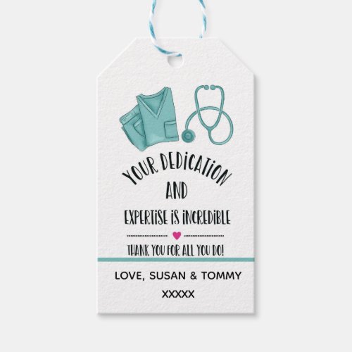 Nurse Appreciation week staff thank you   Gift Tags