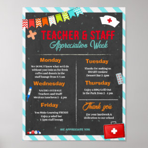 Nurse Appreciation week template Poster