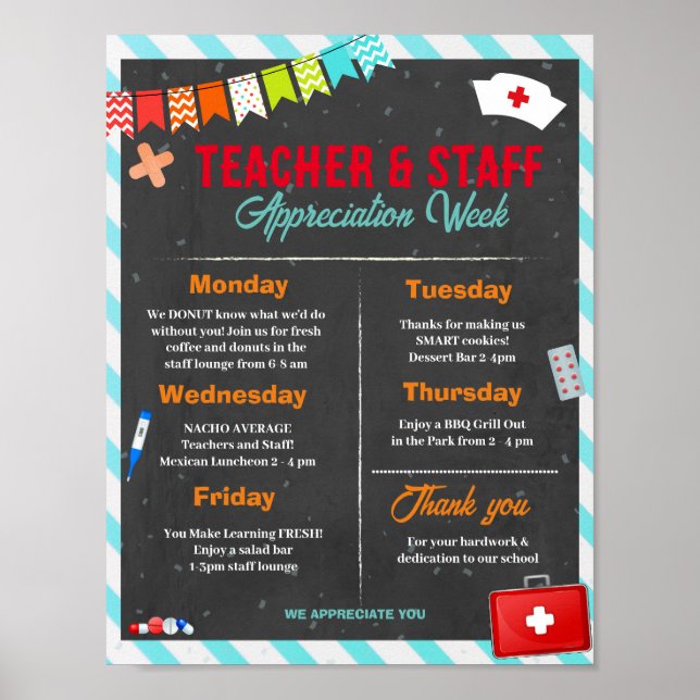 Nurse Appreciation week template Poster (Front)