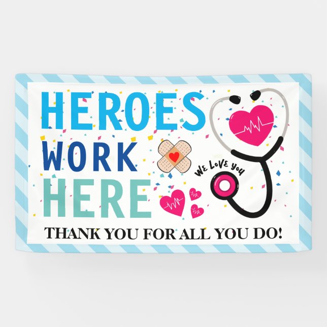 Nurse Appreciation Week Thank You Banner (Horizontal)