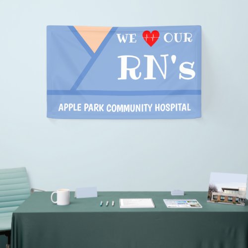 Nurse Appreciation Week Thank You Registered nurse Banner