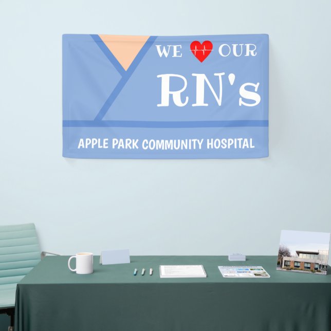 Nurse Appreciation Week Thank You Registered nurse Banner (Tradeshow)
