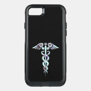 Nurse Aqua Blue Caduceus Otterbox Iphone 8/7 Case