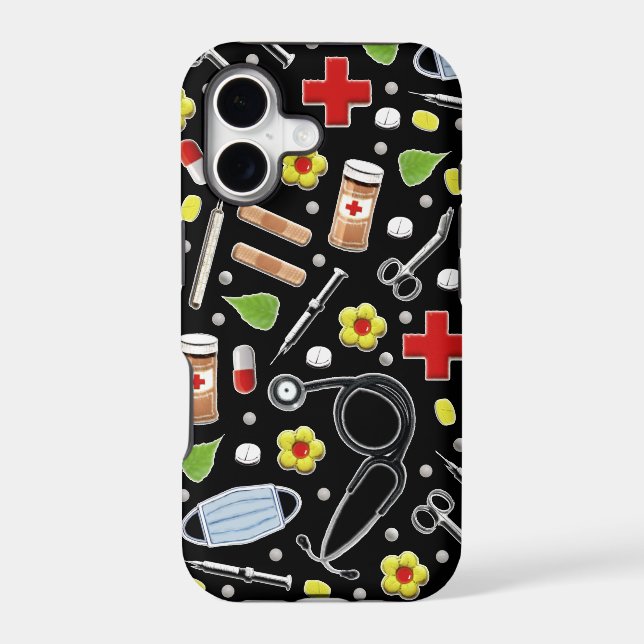 Nurse Art Case-Mate iPhone Case (Back)