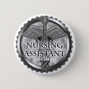 Nurse Assistant custom name pin