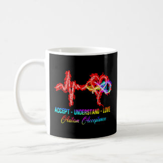 Nurse Autism Accept Understand Love Autism Awarene Coffee Mug