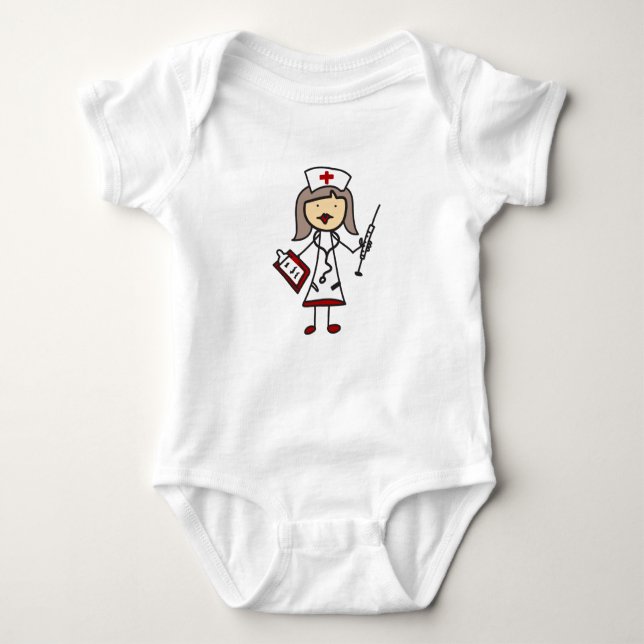 Nurse Baby Bodysuit (Front)