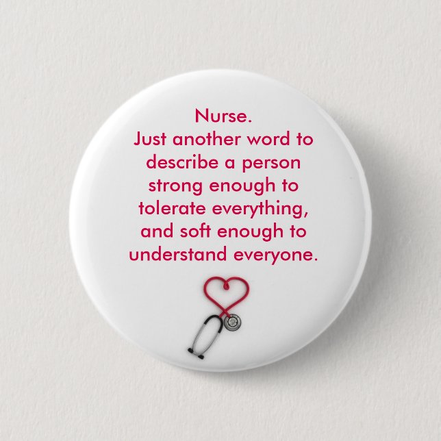 Nurse badge button (Front)