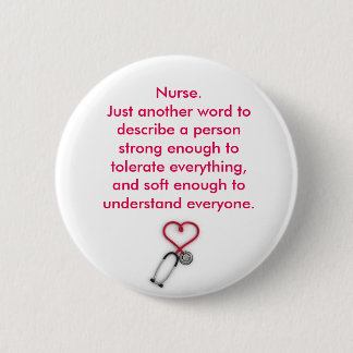 Nurse badge button