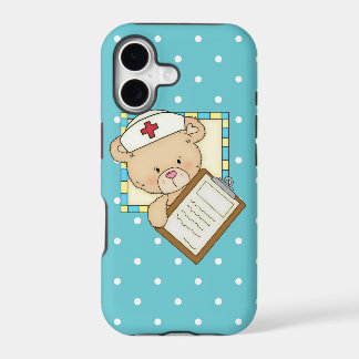 Nurse Bear iPhone 7 plus tough case