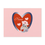 Nurse Bear With Heart T-shirts and Gifts Postcard